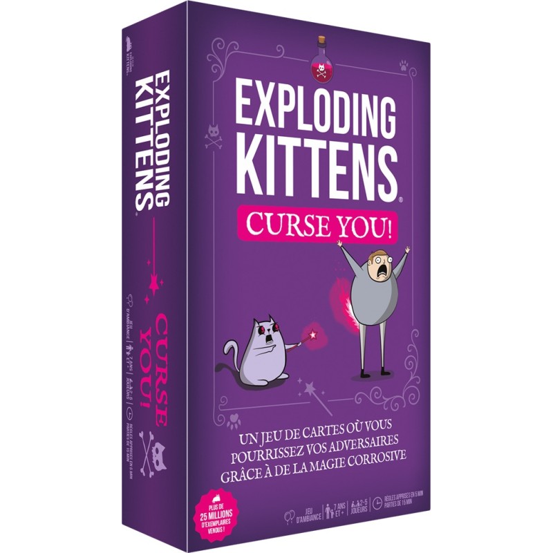 Acheter le jeu de société Exploding Kittens Curse you