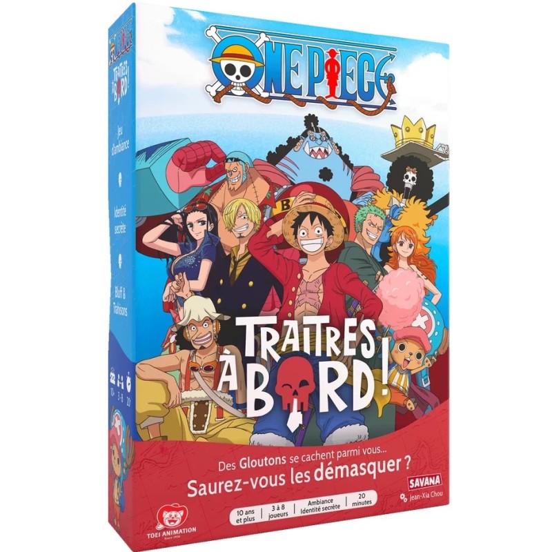 Acheter jeu de sociétéTraîtres à Bord ! One Piece – Savana