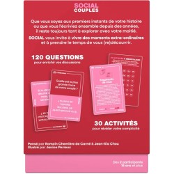 Acheter jeu de société Social Couples Savana