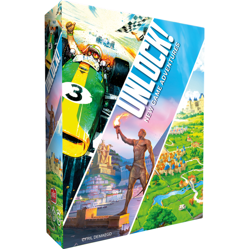 Acheter le jeu de société Unlock! New Game Adventures (Space Cowboys)