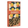 Acheter le jeu de société Dames en Bois Vintage 25 cm (Professor Puzzle)