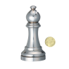 Découvrez le casse-tête métal Chess bishop Silver de la marque Huzzle