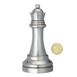 Découvrez le casse-tête métal Chess queen Silver de la marque Huzzle