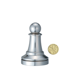 Découvrez le casse-tête métal Chess pawn Silver de la marque Huzzle