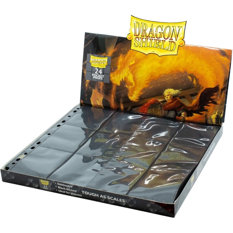 Paquet de 50 feuilles de classeur 24 pocket Dragon Shield