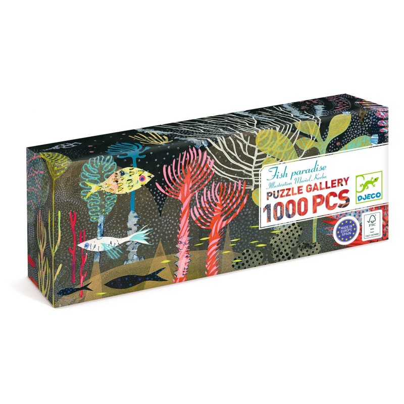 Acheter le puzzle Fish Paradise 1000 pièces Djeco