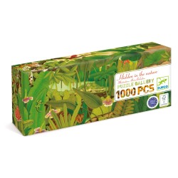 Acheter le puzzle Cachés dans la Nature 1000 pièces Djeco