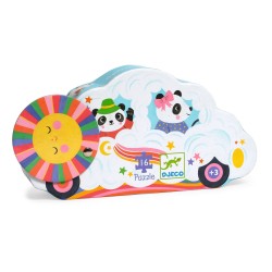 Acheter le puzzle Voiture Nuage 16 pièces Djeco