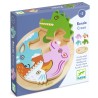 Acheter le puzzle Rondo Croco en bois 4 pièces Djeco