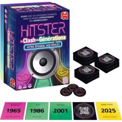 Acheter le jeu de société Hitster : Clash des Générations (Dujardin)
