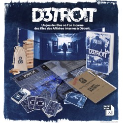 Acheter le jeu de rôle D3troit police livre de base