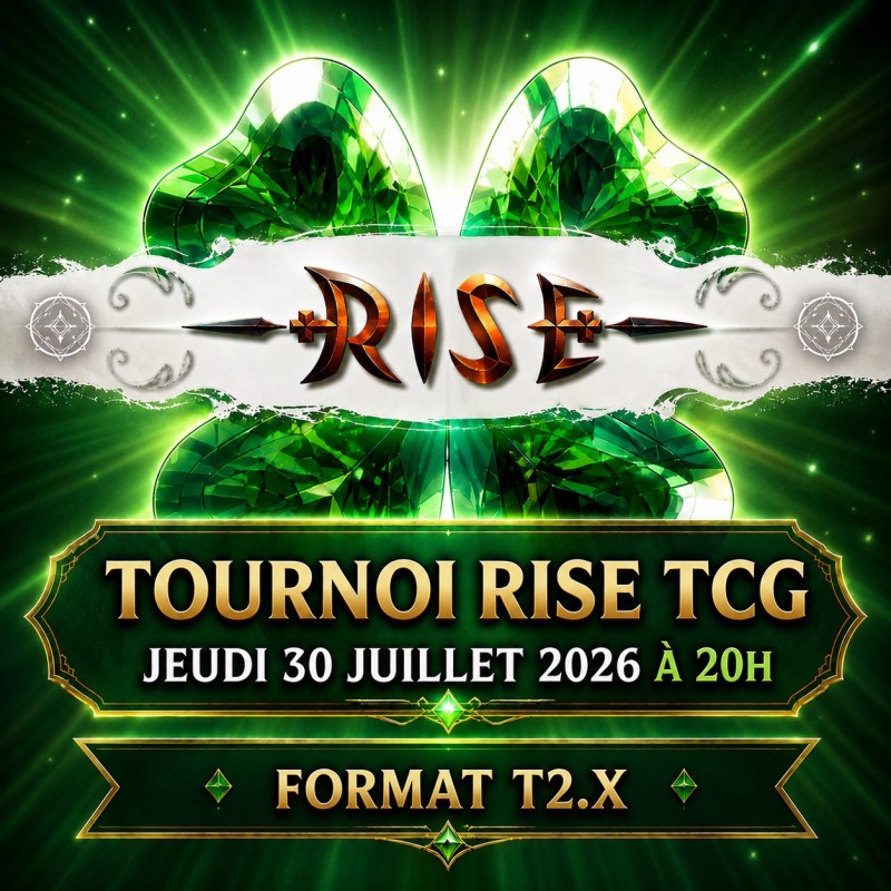 participer à un tournoi Rise TCG