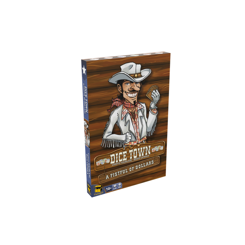 Acheter le jeu de société Dice Town : Pour une poignée de cartes (Matagot)