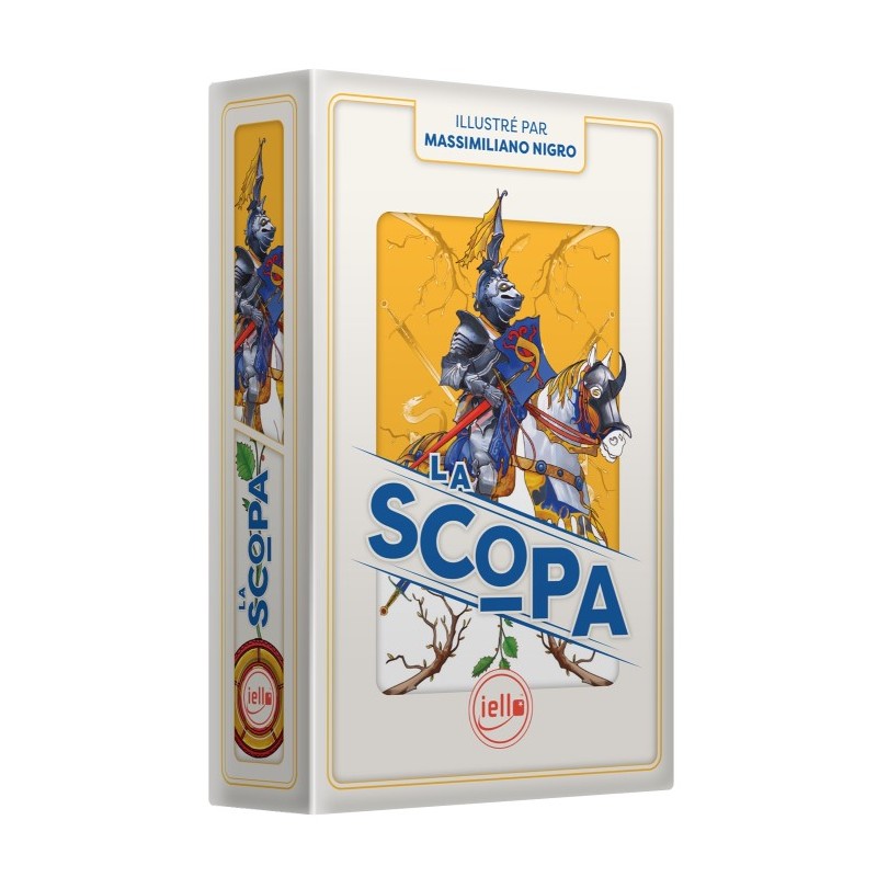 Acheter le jeu de société La Scopa Massimiliano Nigro (IELLO)