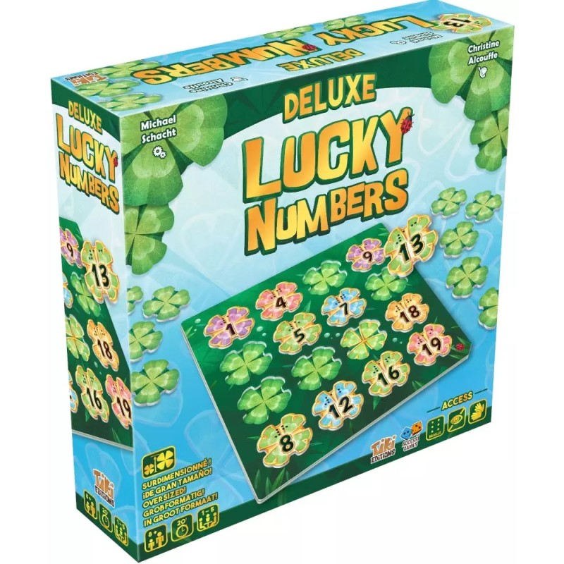 Acheter le jeu de société Lucky Numbers Deluxe (Tiki Éditions)