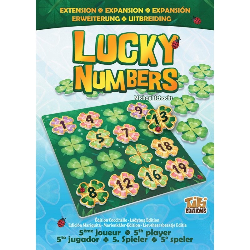 Acheter Lucky Numbers : Extension 5ème joueur (Tiki Éditions)