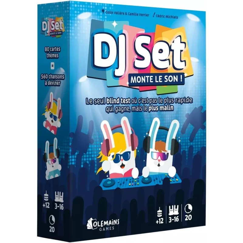 Acheter le jeu de société DJ Set Monte le Son (Olémain games)