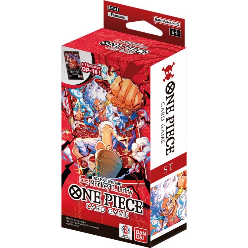 Acheter un Deck Pour Débutant ST31 - Monkey D.Luffy