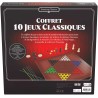 Acheter un coffret multi jeux en bois contenant 10 jeux