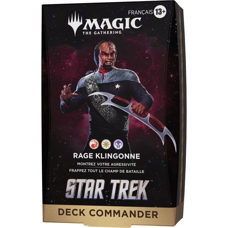 acheter un Deck Commander Magic MTG Star Trek WotC