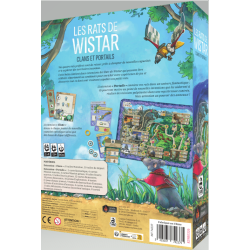 Acheter le jeu de société Les Rats de Wistar : Clans et Portails (Intrafin)