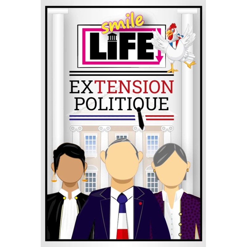 Acheter le jeu de société Smile Life : Extension Politique (Smile Life)