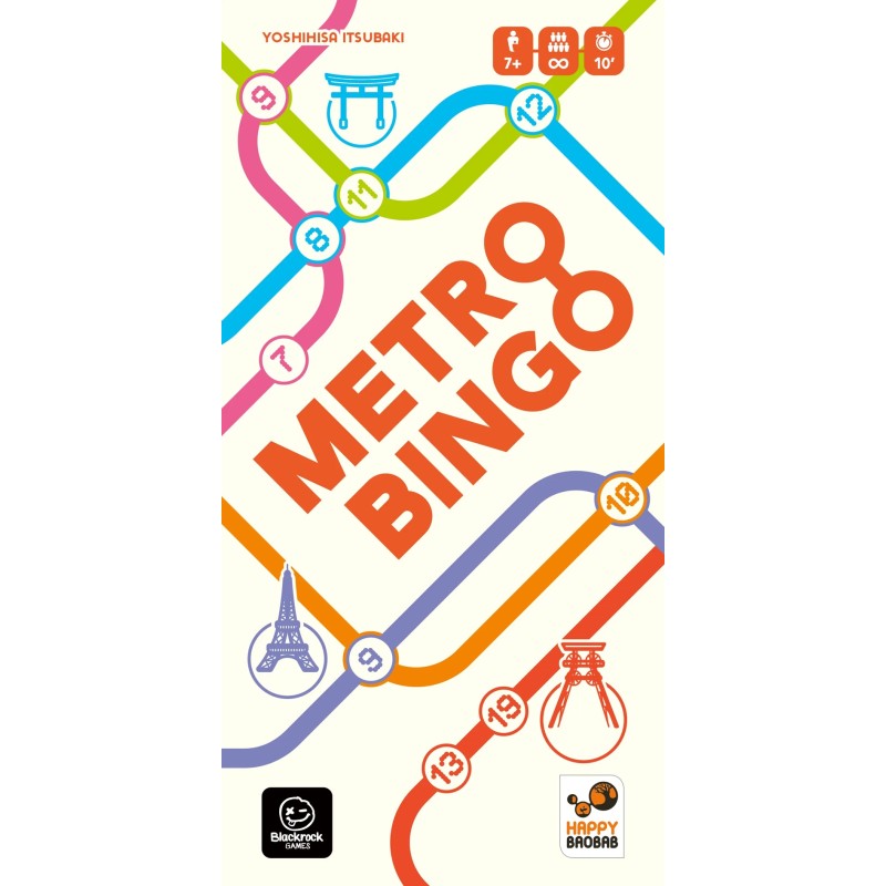 Acheter le jeu de société Métro Bingo (Happy Baobab)