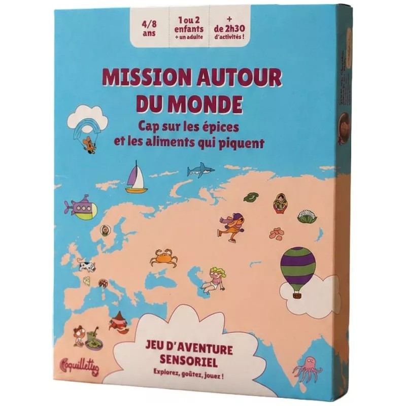 Acheter le jeu de société Mission Autour du Monde