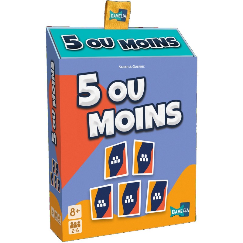 Acheter le jeu de société 5 ou moins (Gamelia)