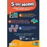 Acheter le jeu de société 5 ou moins (Gamelia)