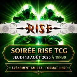participer à un tournoi Rise TCG