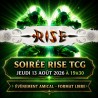 participer à un tournoi Rise TCG