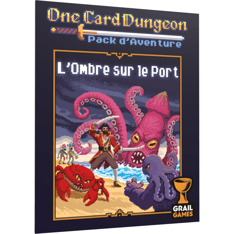 Acheter le jeu de société One Card Dungeon L’Ombre sur le Port (Grail Games)