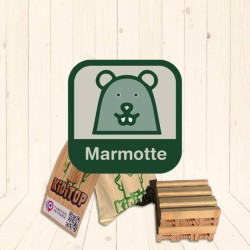 Acheter le jeu de construction Kiditop Pack Marmotte 12 pièces