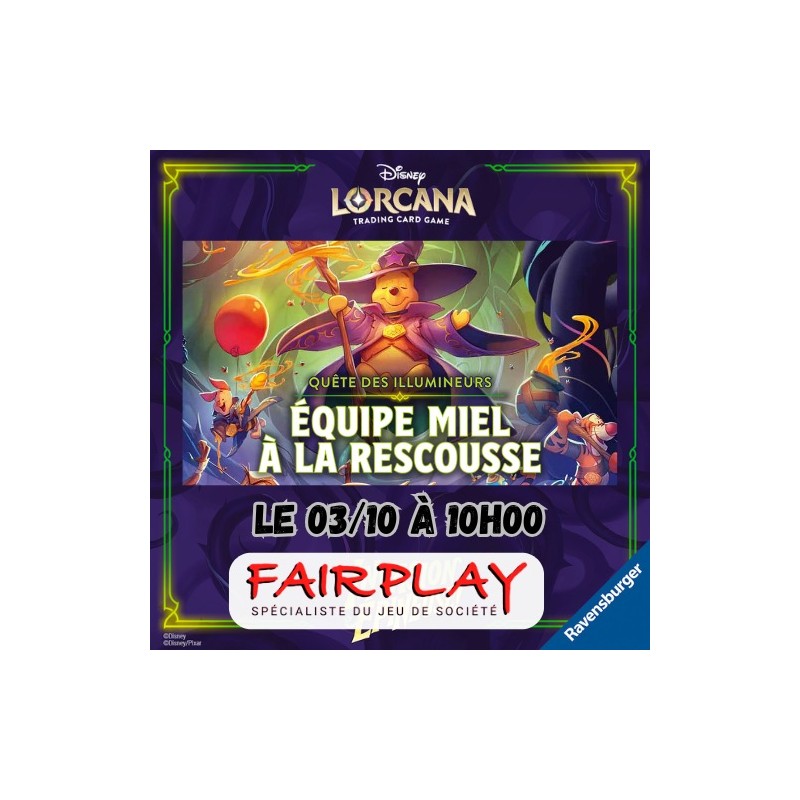 Participez à un évènement Disney Lorcana