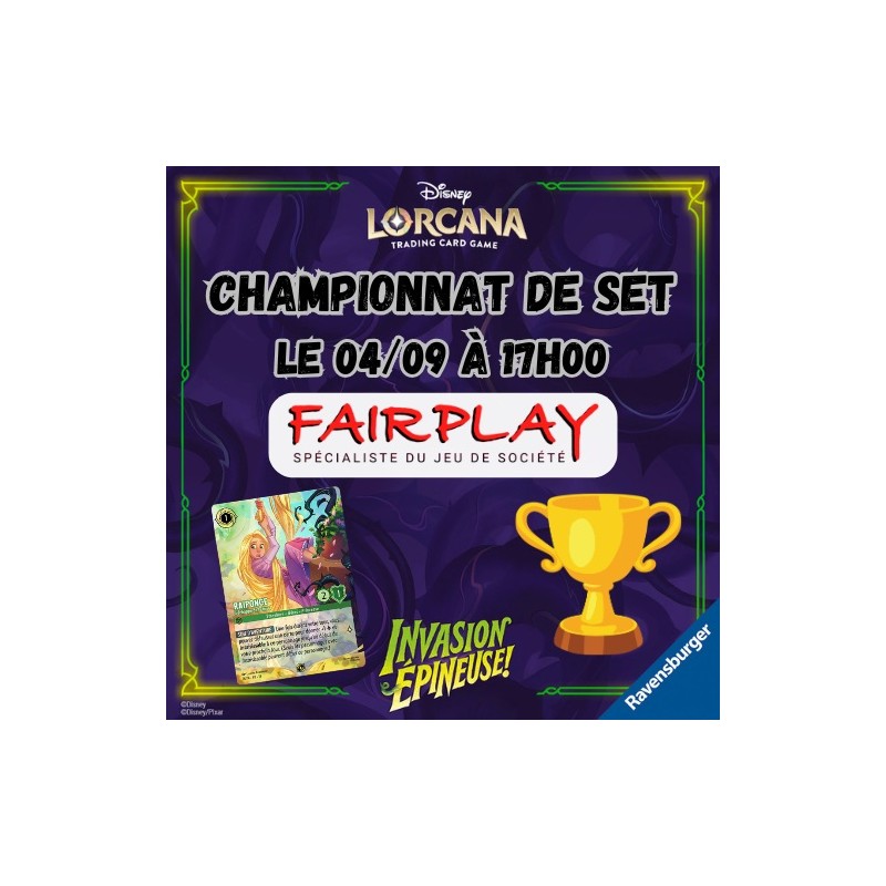 Championnat de Set Lorcana à Mulhouse