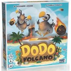 Dodo Volcano - Jeu de société familial et tactique