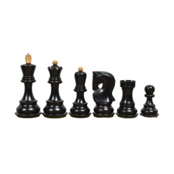 cheter pièces d'échecs Russian Zagreb N°3 ébonisé