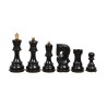 cheter pièces d'échecs Russian Zagreb N°3 ébonisé