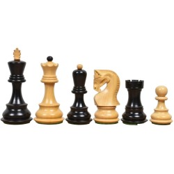 cheter pièces d'échecs Russian Zagreb N°3 ébonisé