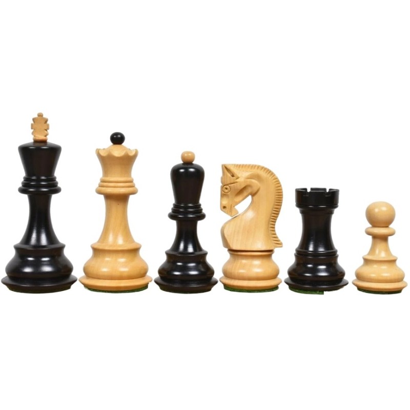 cheter pièces d'échecs Russian Zagreb N°3 ébonisé