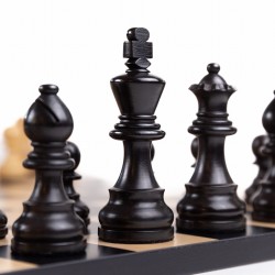Acheter pièces d'échecs New Standard Black Taille 5