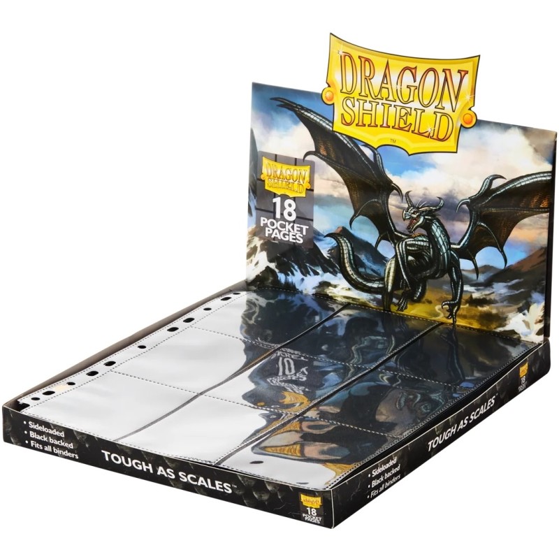 Paquet de 50 feuilles de classeur 18 pocket Dragon Shield