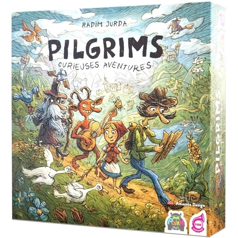 Acheter le jeu de société Pilgrims : Curieuses Aventures (Potam Games)