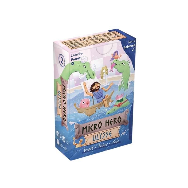Acheter le jeu de société Micro Hero Ulysse Gigamic / Grammes Édition