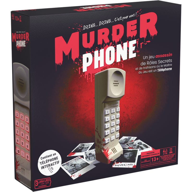 Acheter le jeu de société Murder Phone (Spin Master)