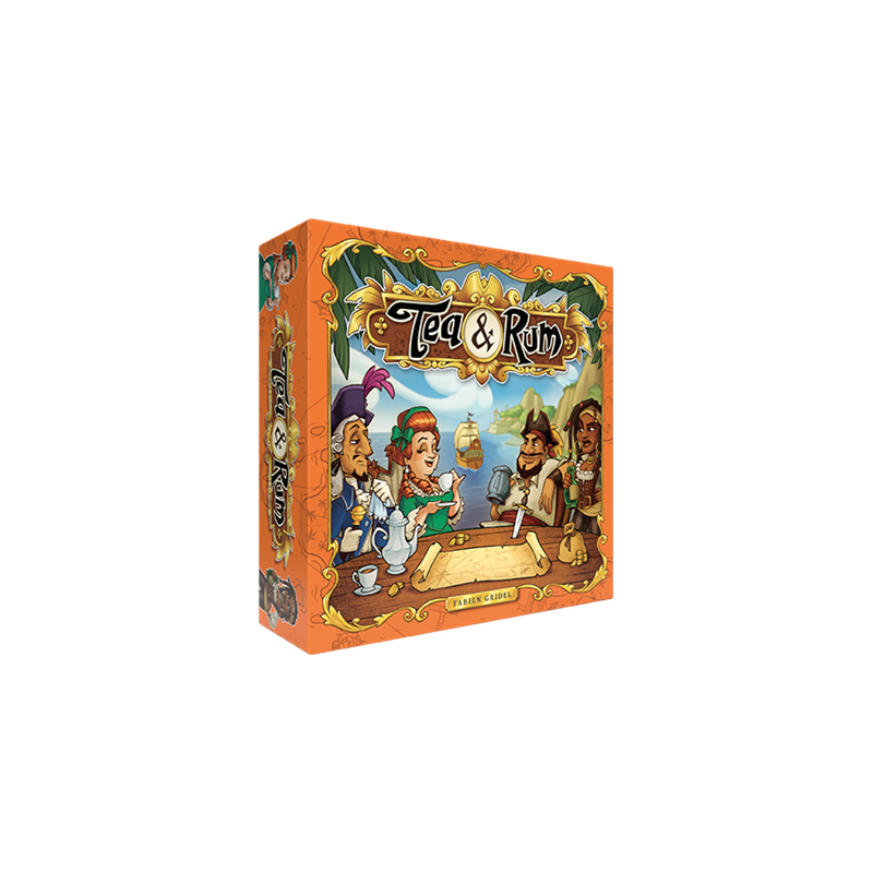 Acheter le jeu de société Tea & Rum (Captain Games)