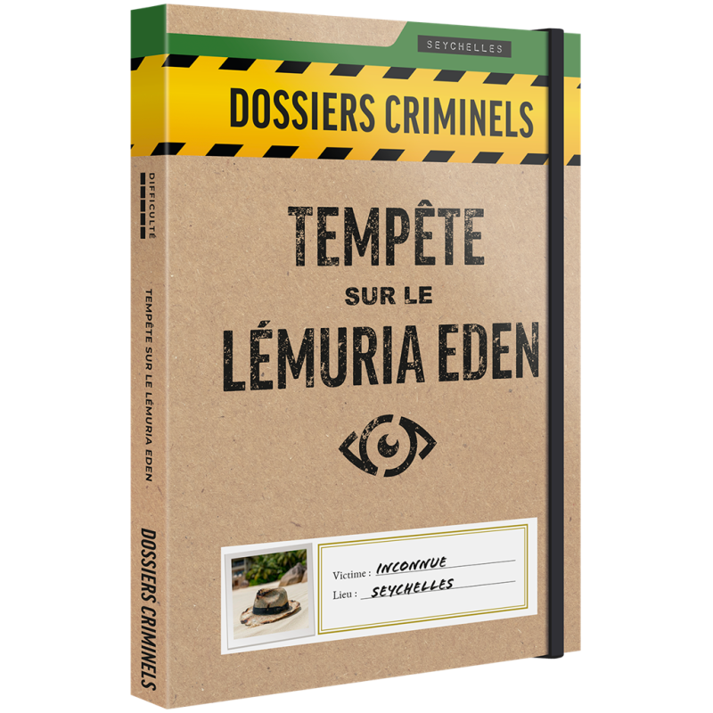 Acheter le jeu de société Dossiers Criminels Lémuria Eden