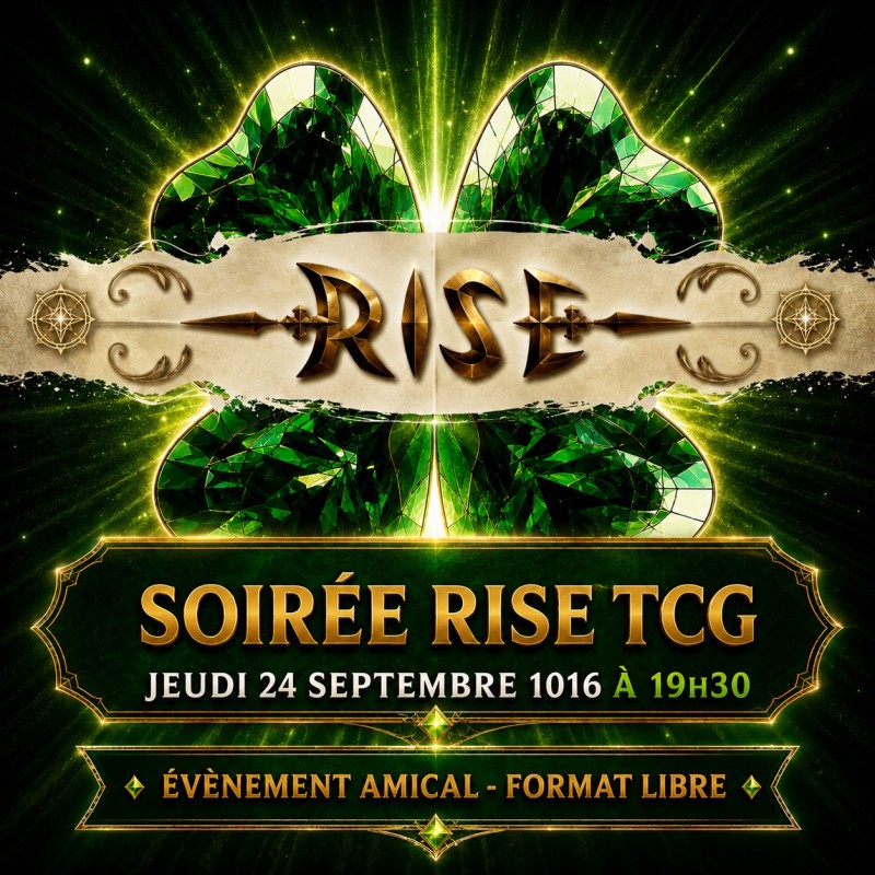 participer à un tournoi Rise TCG