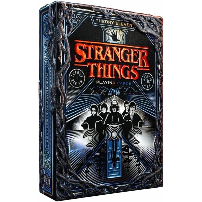 Acheter jeu 54 cartes Theory11 Stranger Things Hive Mind